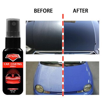 30/50ml Auto Anti-scratch Spray Type Crystal Plating Liquid Ceramic Coating Auto Lacquer Paint Care Polishing Paint Car Wash