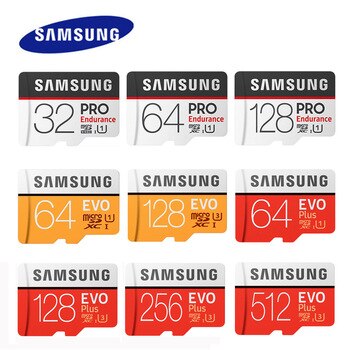Samsung PRO Endurance 64GB 100MB/s – MicroSDXC Memory Card with Adapter