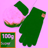 Wholesale Fleece Lined Fashion Warm Black Cable Knitted Winter Touch Screen Gloves