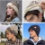 New Unisex Two-Tone Winter Hats Add Fur Lined Men And Women Fashion Warm Beanie Cap Casual Winter Knitted Hats